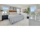 Serene main bedroom with neutral tones, plush bedding, and plenty of natural light at 1048 Winding Spring Dr, Mebane, NC 27302