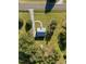 Aerial view of home with a metal roof on a well maintained lawn at 108 Ruff Davis Rd, Roxboro, NC 27574