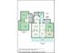 This floor plan showcases a spacious layout with bedrooms, living areas, and a screened porch at 109 N Hassel St, Hillsborough, NC 27278