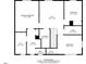 Upstairs floor plan features bedrooms, bathrooms, a loft, and laundry room layout at 130 Stromness Path, Clayton, NC 27527