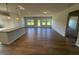 Spacious living room featuring hardwood floors and lots of natural light at 182 E Victory View Ter, Smithfield, NC 27577
