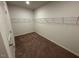 Empty walk-in closet with wire shelving at 182 E Victory View Ter, Smithfield, NC 27577