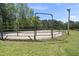 Outdoor horse ring provides ample space for training and exercise, with a secure perimeter at 220 Jordan Narron Rd, Selma, NC 27576