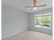 Bedroom featuring carpet, a ceiling fan, and a window with natural light at 2412 Castleburg Dr, Apex, NC 27523