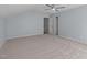 Large bedroom with neutral carpet and ceiling fan at 2412 Castleburg Dr, Apex, NC 27523