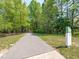 Greenway sign post at the head of North Beaver Creek Greenway at 2412 Castleburg Dr, Apex, NC 27523