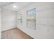 Walk-in closet with built-in shelving and natural light from window at 3513 Diamond Springs Dr, Raleigh, NC 27610