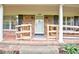 Close-up of front porch with ramp at 4005 King Charles Rd, Durham, NC 27707
