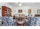 Inviting living room boasts a comfortable sofa, armchairs, and decorative accessories at 4020 Kinsley Trce, Burlington, NC 27215