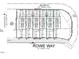 Plot map showing each plot in the neighborhood at 410 Rowe Way, Knightdale, NC 27545