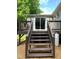 Large wood deck with access to the home through sliding glass doors for easy access at 4172 Copeland Ter, Graham, NC 27253