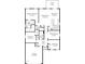 Detailed floor plan showcasing the layout of the home, including bedrooms, living spaces, and garage at 55 Boots Ridge Way, Franklinton, NC 27525