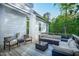 Spacious outdoor deck with comfortable seating area perfect for entertaining guests at 1023 Laura Johnson Rd, Pittsboro, NC 27312