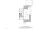 Detailed floor plan showcases the layout of the home's first floor, highlighting the primary bedroom, living areas, and garage at 1023 Laura Johnson Rd, Pittsboro, NC 27312