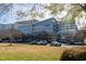 Modern exterior view of DPAC building across the street from the community at 110 N Corcoran St # 2101, Durham, NC 27701