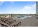 Enjoy the views from the rooftop pool deck, offering a stylish and serene escape at 110 N Corcoran St # 2101, Durham, NC 27701