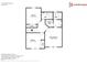 Second floor plan featuring bedrooms, bathrooms and closets at 113 Union Mills Way, Cary, NC 27519
