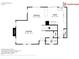 First floor plan includes kitchen, dining area, living room, fireplace, and half bath at 113 Union Mills Way, Cary, NC 27519