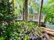 Beautifully landscaped front yard with lush greenery and mature trees enhancing the curb appeal of this charming home at 1209 Shincliffe Ct, Cary, NC 27511