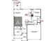 First floor layout featuring great room, study, mudroom, breakfast area, and two-car garage at 1248 Dimaggio Dr # 37, Raleigh, NC 27616