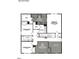 Second floor layout featuring four bedrooms, two bathrooms, laundry room, and loft at 1248 Dimaggio Dr # 37, Raleigh, NC 27616