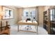 Functional office with a work desk, chair, and storage, providing a productive and organized workspace at 1248 Hardin Hill Ln, Knightdale, NC 27545