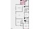 Second floor floorplan shows Owner's Suite, bedrooms with walk-in closets, laundry, and a loft at 1268 Hardin Hill Ln, Knightdale, NC 27545