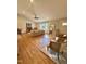 Open-concept living area featuring hardwood floors and access to dining at 131 Rosewood Dr Dr, Roxboro, NC 27573