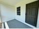 Charming entryway featuring a modern door and a glimpse of the exterior at 1336 Hill St, Rocky Mount, NC 27801