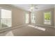 Bright, spacious bedroom with plush carpeting and natural light through large windows create a relaxing atmosphere at 134 Barclay Valley Dr, Cary, NC 27519