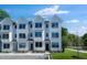 Beautiful new construction townhomes feature modern design and inviting curb appeal at 1533 Crescent Townes Way, Raleigh, NC 27604