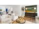 Comfortable living room area with modern decor and an open concept design at 1533 Crescent Townes Way, Raleigh, NC 27604