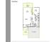 Layout of the first floor featuring a 2-car garage, porch, foyer, great room, guest suite, kitchen and screened porch at 2089 Florine Dr, Apex, NC 27502