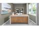 Home office featuring natural light, neutral walls, a modern desk, and stylish decor at 2739 Luxborough Ln, Mebane, NC 27302