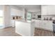 Modern kitchen with granite countertops, stainless steel appliances, and ample cabinet space at 2739 Luxborough Ln, Mebane, NC 27302