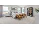 Bright main bedroom with large windows, neutral colors, two armchairs and stylish decor at 2739 Luxborough Ln, Mebane, NC 27302