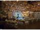 Large event space with exposed timber ceiling and decorative lighting at 2747 Beasley, Benson, NC 27504