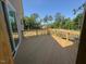 Deck features wood railing at 348 Inspiration Way, Fuquay Varina, NC 27526