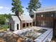 Exterior of a new home under construction with a pool and guesthouse at 516 Transylvania Ave, Raleigh, NC 27609