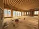 Open concept living room under construction with plenty of natural light at 516 Transylvania Ave, Raleigh, NC 27609