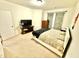 Bedroom with carpet floors, neutral walls, and simple decorations at 5410 Jessip Street St, Morrisville, NC 27560