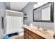Bright bathroom with a shower/tub combination at 704 N Orange Ave, Dunn, NC 28334