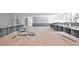 Bright workshop or studio space with ample countertops, storage, and natural light at 905 Cindy St, Cary, NC 27511