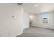 Bedroom featuring wall-to-wall carpet and one window at 112 Global Ave, Fuquay Varina, NC 27526