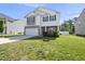 Attractive two-story home with a neat lawn and attached two-car garage at 115 Zulabelle Ct, Garner, NC 27529