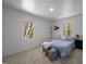 Serene bedroom featuring ample light, blue bedding, and an inviting, relaxing atmosphere at 120 King Charles Rd, Hillsborough, NC 27278