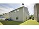 Spacious backyard features well-maintained grass and privacy; great for outdoor activities and relaxation at 123 Charndon Way, Fuquay Varina, NC 27526