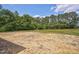 Large vacant backyard with trees and shrubs, ready to be transformed into an outdoor oasis at 2820 Tara Dr, Clayton, NC 27520