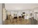 Kitchen featuring an island with seating at 307 Burke St, Dunn, NC 28334