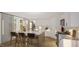 Kitchen featuring an island with seating at 307 Burke St, Dunn, NC 28334